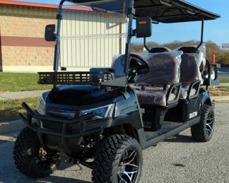 2025 SD Lanch SDLGC100 Six Person Golf Cart, Unused 