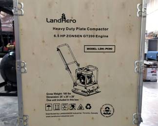 2025 LandHonor LDH-PC90H Heavy Duty Plate Compactor, Unused 
