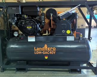 2025 LandHonor LDH -GAC40Y 40 Gallon 2-Stage Truck Mounted Air Compressor, Unused 