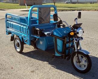 2025 IRET13 Electric Tricycle, Unused 