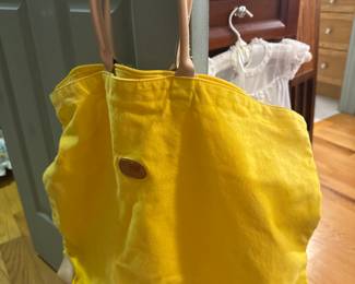 yellow tote 