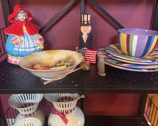 Napco little red riding hood  Cookie jar 