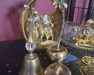 brass little ornaments 