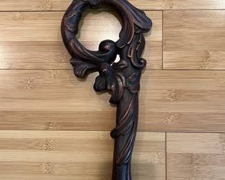 W26 - $50. Carved Wooden Cane. *Very* Light weight wood. 