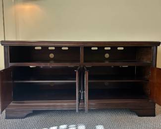 W63 - $75. Media Cabinet. Located on the 2nd floor so you will need 2 strong people to carry it down. 