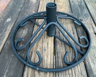 W75 - $150. Round Iron Table with 4 bouncy chairs. Table is 4' across x 29.5" tall. Everything is in very good condition and nothing is rusted through. 