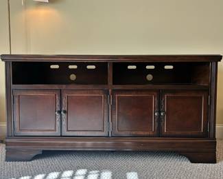 W63 - $75. Media Cabinet. Located on the 2nd floor so you will need 2 strong people to carry it down. 