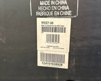 W63 - $75. Media Cabinet. Located on the 2nd floor so you will need 2 strong people to carry it down. 