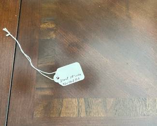 W12 - $300. Ashley Furniture Double Pedestal Table with 6 Chairs. Measures 42" wide x 70" x 30" tall. Has 1 leaf that can add another 18".  2 captains chairs - 4 regular. All sturdy and upholstery is in great condition!