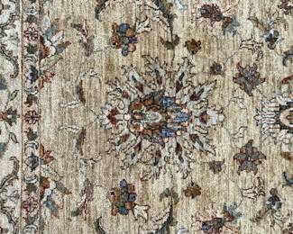 W13 - $250. Marcella Fine Rugs. Premium Preshawar Weave. Wool Pile on Cotton Foundation. Measures 9' x 6'. No stains noted very good condition! No smoking / No pets. 