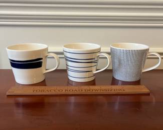 W69 - $20. Royal Doulton "Pacific" Set of 6 Mugs. 