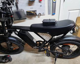 Ridstar Ebike. Owner believes it just needs a replacement battery and will be up and running again!