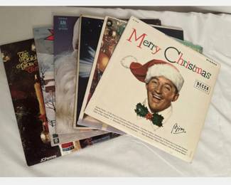 Vintage Vinyl Albums, Christmas
