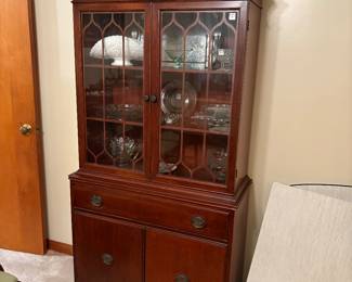 Vintage China Cabinet by Finch Fine Furniture