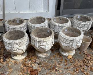 Concrete Urn Planters