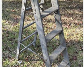 Vintage Wood Step Ladder