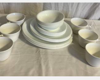 White Corelle Dishes