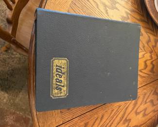 Ideals binder with Christmas Magazines