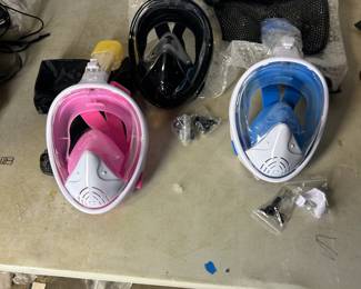 snorkel masks
