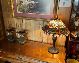 Tiffany style lamp