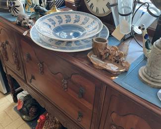 Antique Buffett cabinet