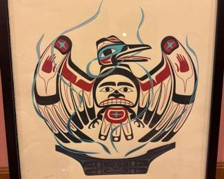 Signed Robert Newson "Raven Spirit" #102/170	