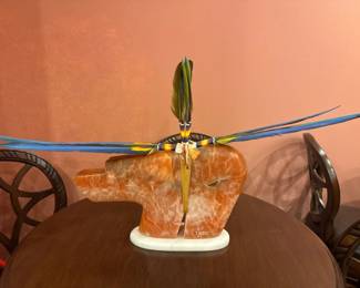 L. Yazzie Carved Bear Fetish