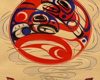 Signed Robert Hewson "Full Circle" Art Print