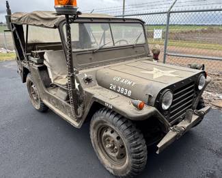 Ford M151 MUTT Jeep No title. Does Not run. Needs maintenance. Has been sitting for a long time.