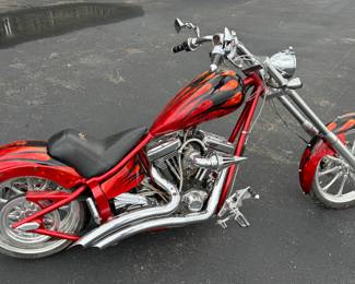 2006 Saxon Warlord Motorcycle Title not in his name. Needs maintenance to get running.