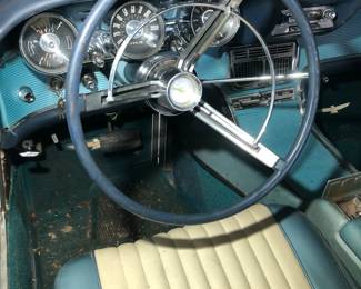 1962 Ford Thunderbird Stored in shed with rodent exposure. Not running, needs maintenance, Been sitting for a long time. Title Not in his name.This item is being sold from where it sits in Tennessee. As is, where is. Must be picked up on site in Tennessee, location is an hour north of Memphis. All transport & pick up is the responsibility of the buyer.