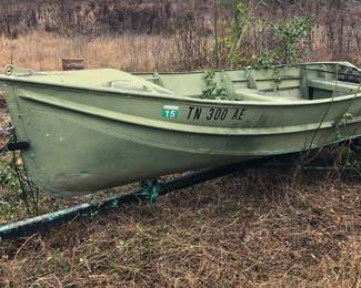 1971 Sports Kraft Aluminum Boat 14ft