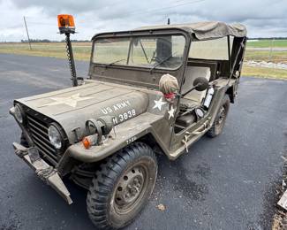 Ford M151 MUTT Jeep No title. Does Not run. Needs maintenance. Has been sitting for a long time.