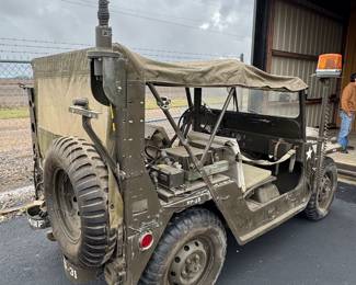 Ford M151 MUTT Jeep No title. Does Not run. Needs maintenance. Has been sitting for a long time.