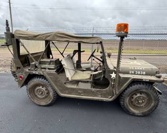 Ford M151 MUTT Jeep No title. Does Not run. Needs maintenance. Has been sitting for a long time.