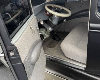 1932 Ford Custom Street Rod Fiberglass body. Will run with basic maintenance, with keys. Was stored in airplane hangar. Title status unknown