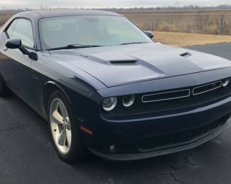 2016 Dodge Challenger RT Not currently running. Needs basic maintenance to make driveable, Stored in the airplane hangar, Hemi V8. Has large gouge in passenger door, interior needs cleaned. keys, Title in Mike Arcuri's name.This item is being sold from where it sits in Tennessee. As is, where is. Must be picked up on site in Tennessee, location is an hour north of Memphis. All transport & pick up is the responsibility of the buyer.