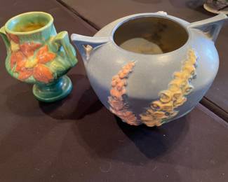 Roseville and Weller Pottery