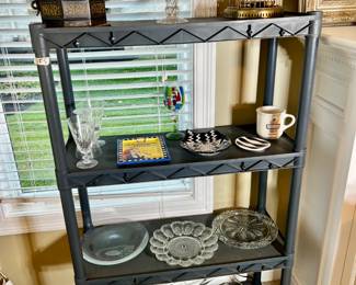 various platters and decor

