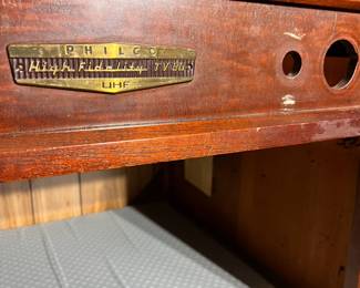 tv cabinet converted into dresser

