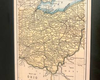 map of ohio