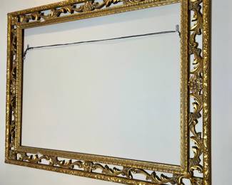 large intricate gold frame

