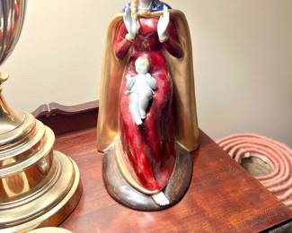 Mid-century Italian ceramic Madonna & Child by Eugenio Pattarino (#209)


