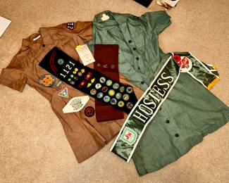 Vintage Girl Scout items