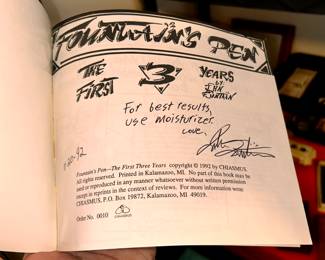 Signed book by John Fountain