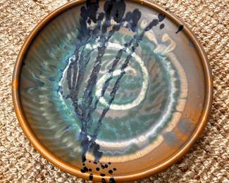 Dansk Danish pottery swirl bowl