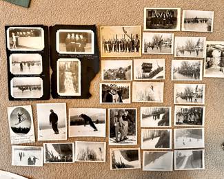 Collection of original photographs from the FIS Nordic World Ski Championships, 1950 Lake Placid, NY