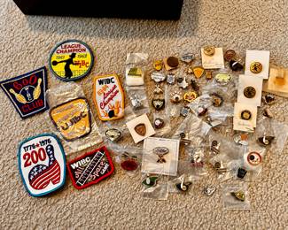 Bowling patches & pins