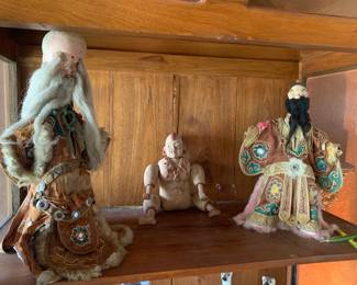 Late 19th/Early 20th Century Chinese Puppets