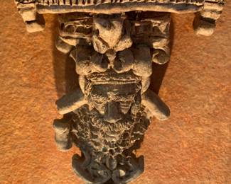 Ornate Carved Wall Plaque
